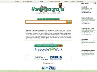 www.freecycle.org.