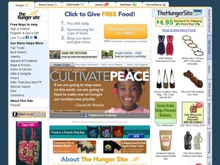thehungersite.com